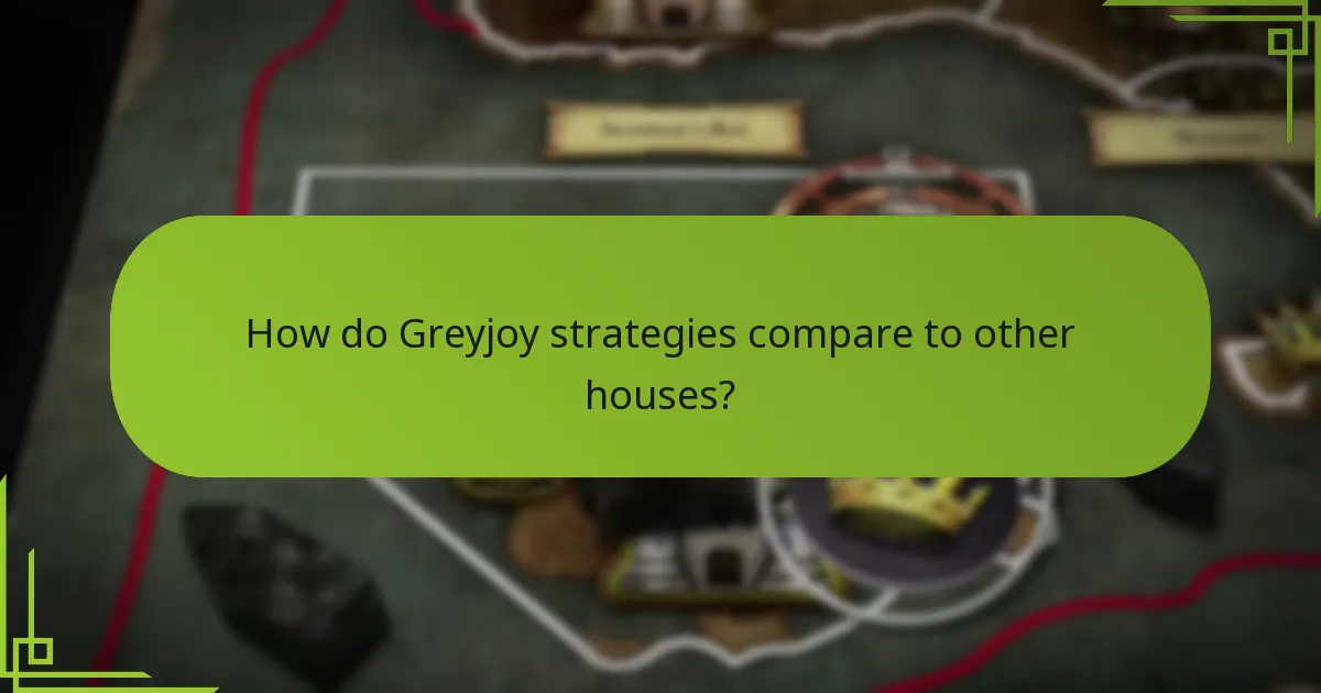 How does House Greyjoy maintain coastal control?