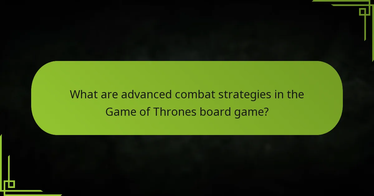 How are battle outcomes determined in the Game of Thrones board game?