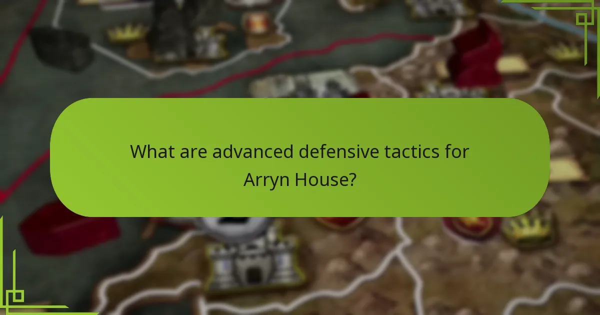 How does Arryn House’s strategy compare to other houses?