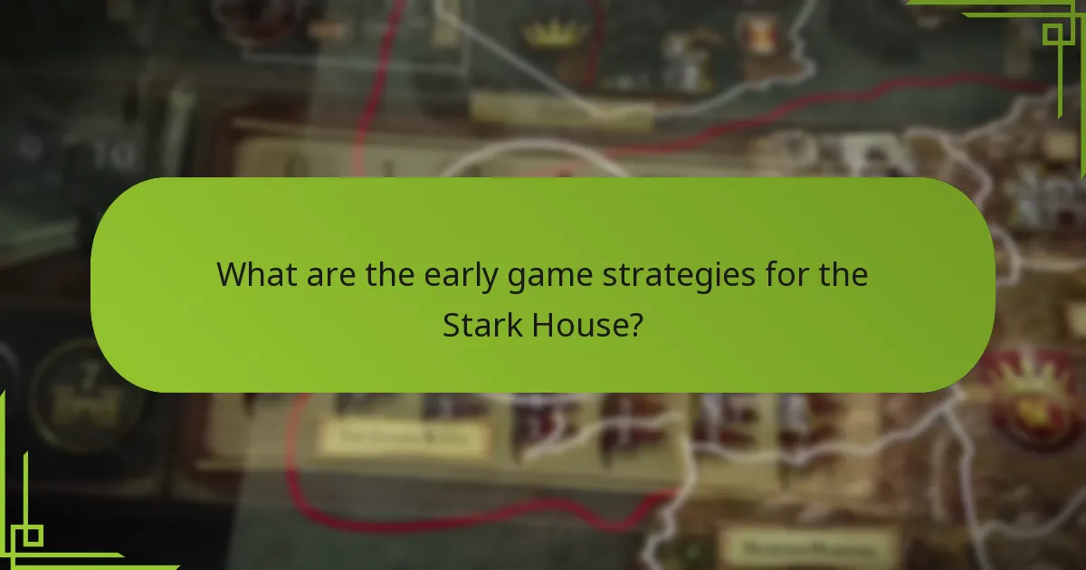 What are the Stark House’s strengths and weaknesses compared to other houses?