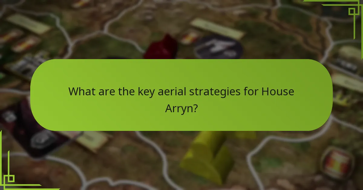 What unique alliances can House Arryn form?