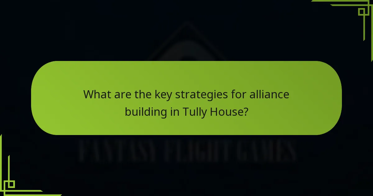 What defensive tactics should Tully House players employ?